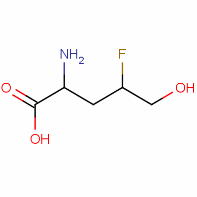 4-氟-5-羥基正纈氨酸結構式_7682-61-3結構式