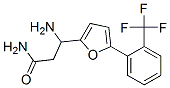 3-氨基-3-[5-(2-三氟甲基苯基)-2-呋喃]-丙酸酰胺結構式_771522-81-7結構式