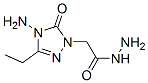 (9ci)-4-氨基-3-乙基-4,5-二氫-5-氧代-1H-1,2,4-噻唑-1-乙酸肼結構式_773862-56-9結構式