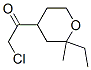 Ethanone, 2-chloro-1-(2-ethyltetrahydro-2-methyl-2h-pyran-4-yl)-(9ci)Structure,77554-95-1Structure Ethanone, 2-chloro-1-(2-ethyltetrahydro-2-methyl-2h-pyran-4-yl)-(9ci) Structure,77554-95-1Structure