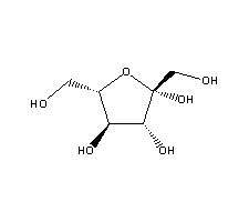 L-(+)-fructoseStructure,7776-48-9Structure L-(+)-fructose Structure,7776-48-9Structure