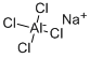 Sodium tetrachloroaluminate Structure,7784-16-9Structure