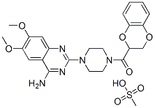 Doxazosin mesylateStructure,77883-43-3Structure Doxazosin mesylate Structure,77883-43-3Structure