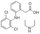 Diclofenac diethylamineStructure,78213-16-8Structure Diclofenac diethylamine Structure,78213-16-8Structure