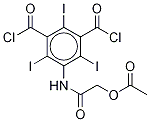 5-[[2-(乙酰氧基)乙?；鵠氨基]-2,4,6-三碘-1,3-苯二甲酰氯結(jié)構(gòu)式_78314-12-2結(jié)構(gòu)式
