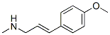 (2e)-(9ci)-3-(4-甲氧基苯基)-n-甲基-2-丙烯-1-胺結(jié)構(gòu)式_786674-69-9結(jié)構(gòu)式