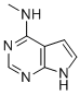 N-methyl-7h-pyrrolo[2,3-d]pyrimidin-4-amine Structure,78727-16-9Structure