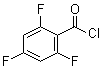 2,4,6-Trifluorobenzoyl chloride Structure,79538-29-7Structure