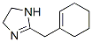 1H-imidazole, 2-(1-cyclohexen-1-ylmethyl)-4,5-dihydro-Structure,799292-28-7Structure 1H-imidazole, 2-(1-cyclohexen-1-ylmethyl)-4,5-dihydro- Structure,799292-28-7Structure