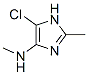 1H-imidazol-4-amine, 5-chloro-n,2-dimethyl-Structure,799814-51-0Structure 1H-imidazol-4-amine, 5-chloro-n,2-dimethyl- Structure,799814-51-0Structure