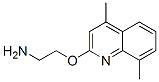 Quinoline, 2-(2-aminoethoxy)-4,8-dimethyl- (8ci)Structure,801167-09-9Structure Quinoline, 2-(2-aminoethoxy)-4,8-dimethyl- (8ci) Structure,801167-09-9Structure
