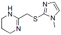 (8CI)-1,4,5,6-四氫-2-[[(1-甲基咪唑-2-基)硫代]甲基]-嘧啶結(jié)構(gòu)式_802046-04-4結(jié)構(gòu)式