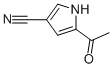 1H-pyrrole-3-carbonitrile, 5-acetyl-(9ci) Structure,80242-22-4Structure