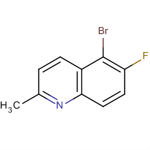 5-Bromo-6-fluoro-2-methylquinoline Structure,80290-18-2Structure