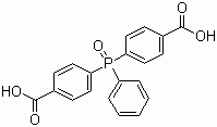 Bis(4-carboxyphenyl)phenyl-phosphine oxideStructure,803-19-0Structure Bis(4-carboxyphenyl)phenyl-phosphine oxide Structure,803-19-0Structure
