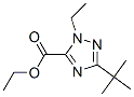 (9ci)-3-(1,1-二甲基乙基)-1-乙基-1H-1,2,4-噻唑-5-羧酸乙酯結(jié)構(gòu)式_804557-33-3結(jié)構(gòu)式