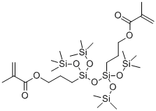 1,3-Bis(3-methacryloxypropyl)tetrakis(trimethylsiloxy)disiloxaneStructure,80722-63-0Structure 1,3-Bis(3-methacryloxypropyl)tetrakis(trimethylsiloxy)disiloxane Structure,80722-63-0Structure