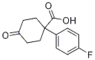 1-(4-氟苯基)-4-氧代環(huán)己烷羧酸結構式_80912-58-9結構式