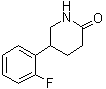 5-(2-氟苯基)-2-哌啶酮結(jié)構(gòu)式_80942-15-0結(jié)構(gòu)式