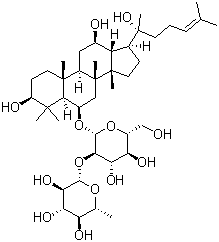 (R型)人參皂苷Rg2結構式_80952-72-3結構式