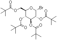 2,3,4,6-Tetra-o-pivaloyl-alpha-d-glucopyranosyl bromideStructure,81058-27-7Structure 2,3,4,6-Tetra-o-pivaloyl-alpha-d-glucopyranosyl bromide Structure,81058-27-7Structure