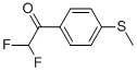 Ethanone, 2,2-difluoro-1-[4-(methylthio)phenyl]-(9ci) Structure,81170-29-8Structure