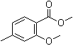 Methyl 2-methoxy-4-methylbenzoate Structure,81245-24-1Structure