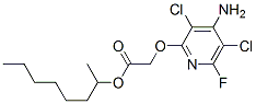 氟草煙 1-甲基庚基酯結構式_81406-37-3結構式