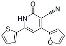 4-(2-呋喃)-2-氧代-6-(2-噻吩)-1,2-二氫-3-吡啶甲腈結(jié)構(gòu)式_81682-91-9結(jié)構(gòu)式