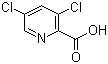 3,5-Dichloro-2-pyridinecarboxylic acid Structure,81719-53-1Structure