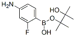 4-Amino-2-fluorophenylboronic acid, pinacol esterStructure,819057-45-9Structure 4-Amino-2-fluorophenylboronic acid, pinacol ester Structure,819057-45-9Structure