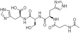 N-acetyl-beta-alanyl-l-histidyl-l-seryl-l-histidineStructure,820959-17-9Structure N-acetyl-beta-alanyl-l-histidyl-l-seryl-l-histidine Structure,820959-17-9Structure