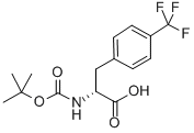 BOC-D-4-Trifluoromethylphe Structure,82317-83-7Structure