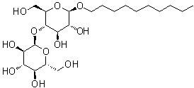 Decyl β-d-maltopyranosideStructure,82494-09-5Structure Decyl β-d-maltopyranoside Structure,82494-09-5Structure