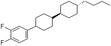 Trans,trans-4-(3,4-difluorophenyl)-4-butyl-bicyclohexylStructure,82832-58-4Structure Trans,trans-4-(3,4-difluorophenyl)-4-butyl-bicyclohexyl Structure,82832-58-4Structure