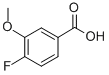 4-Fluoro-3-methoxybenzoic acidStructure,82846-18-2Structure 4-Fluoro-3-methoxybenzoic acid Structure,82846-18-2Structure