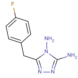 5-(4-氟-芐基)-[1,2,4]噻唑-3,4-二胺結構式_828911-27-9結構式