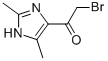 Ethanone, 2-bromo-1-(2,5-dimethyl-1h-imidazol-4-yl)-(9ci)Structure,82982-56-7Structure Ethanone, 2-bromo-1-(2,5-dimethyl-1h-imidazol-4-yl)-(9ci) Structure,82982-56-7Structure