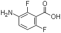 3-Amino-2,6-difluorobenzoic acid Structure,83141-11-1Structure