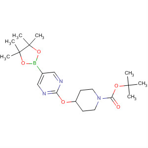 Tert-butyl 4-((5-(4,4,5,5-tetramethyl-1,3,2-dioxaborolan-2-yl)pyrimidin-2-yl)oxy)piperidine-1-carboxylateStructure,832735-51-0Structure Tert-butyl 4-((5-(4,4,5,5-tetramethyl-1,3,2-dioxaborolan-2-yl)pyrimidin-2-yl)oxy)piperidine-1-carboxylate Structure,832735-51-0Structure
