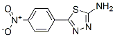 2-Amino-5-(4-nitrophenyl)-1,3,4-thiadiazoleStructure,833-63-6Structure 2-Amino-5-(4-nitrophenyl)-1,3,4-thiadiazole Structure,833-63-6Structure