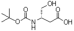 (S)-n-boc-3-氨基-4-羥基丁酸結(jié)構(gòu)式_83345-44-2結(jié)構(gòu)式