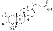 Lithocholic-2,2,4,4-d4 acidStructure,83701-16-0Structure Lithocholic-2,2,4,4-d4 acid Structure,83701-16-0Structure