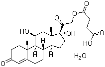 Hydrocortisone hemisuccinate hydrateStructure,83784-20-7Structure Hydrocortisone hemisuccinate hydrate Structure,83784-20-7Structure