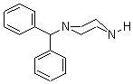 1-(Diphenylmethyl)piperazine Structure,841-77-0Structure