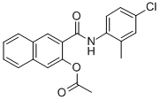 Naphtholas-tracetate Structure,84100-16-3Structure