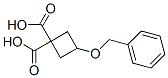 1,1-Cyclobutanedicarboxylic acid, 3-(phenylmethoxy)-Structure,84182-46-7Structure 1,1-Cyclobutanedicarboxylic acid, 3-(phenylmethoxy)- Structure,84182-46-7Structure