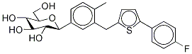 (1S)-1,5-脫氫-1-C-[3-[[5-(4-氟苯基)-2-噻吩基]甲基]-4-甲基苯基]-D-葡萄糖醇結(jié)構(gòu)式_842133-18-0結(jié)構(gòu)式