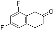 6,8-Difluoro-2-tetraloneStructure,843644-23-5Structure 6,8-Difluoro-2-tetralone Structure,843644-23-5Structure