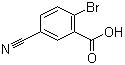 2-溴-5-氰基苯甲酸結(jié)構(gòu)式_845616-12-8結(jié)構(gòu)式